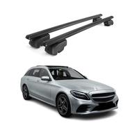 Barres de toit Transversales pour Mercedes S205 2014-2021 Alu 2Pcs ABE