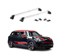 Barres de toit transversales pour Mini Clubman F54 2015-2024 Alu Gris 2x ABE