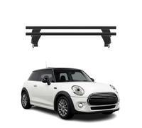 Barres de toit Transversales pour Mini One Cooper 2014-2018 Noir 2x 3 portes