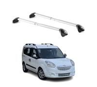 Barres de toit transversales pour Opel Combo D 2012-2018 Gris Argenté 2x ABE