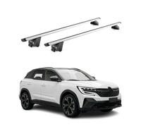Barres de toit transversales pour Renault Austral 2022-2026 Alu Gris 2Pcs ABE