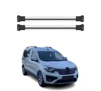 Barres de toit transversales pour Renault Express 2021-2024 Aluminium Gris