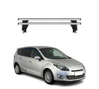 Barres de toit Transversales pour Renault Grand Scenic III 2009-2013 Gris 2x