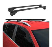 Galerie de toit pour Skoda Octavia Combi III 2012-2025 Porte-bagages aluminium noir