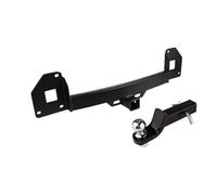 Barres De Toit Transversales pour Tesla pour Model Y 2020-2024 Boules 2 Pouces en Acier Au Carbone D'attelage Remorque Arrière Adaptateur Barre Remorquage(Upgrade A Set)