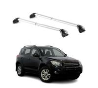 Barres de toit transversales pour Toyota RAV4 2006-2018 5P Gris Argenté 2x ABE
