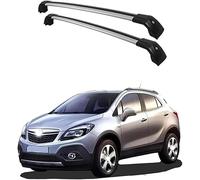 Barres de Toit Transversales pour Vauxhall Mokka 5dr SUV 2013-2016, Barres de Toit en Aluminium Transportez en Toute Sécurité Coffre de Toit