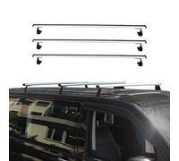 Barres de toit pour VW T7 Multivan 2021-2024 Barres transversales argent alu 3 pcs