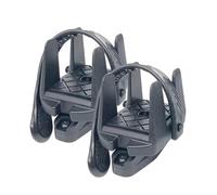 Barres de Toit transversales Support Fixation Pour Panier Toit Voiture Multi-usages Ou Barre Transversale Pour Pagaie, Canne À Pêche, Planche À Neige, Etc Barres de Toit