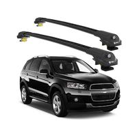 Barres de Toit TURTLE AIR-1 CHEVROLET CAPTIVA ALL 2006 2007 2008 2009 2010 2011 2012 2013 2014 2015 2016 2017 2018 (SUV) Noir
