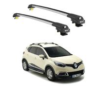 Barres de Toit TURTLE AIR-1 RENAULT CAPTUR J87 2013 2014 2015 2016 2017 2018 2019 (SUV) Argent