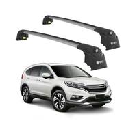 Barres de Toit TURTLE AIR-2 HONDA CR-V Mk4 [EU] 2012 2013 2014 2015 2016 2017 2018 (SUV) Argent