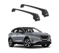Barres de Toit TURTLE AIR-2 NISSAN QASHQAI J12 2021 2022 2023 2024 (SUV) Noir