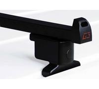 Barres de Toit Van fabriquées pour Renault TRAFIC de 2001 à 2014 Kit Complet 3 pièces de 130 cm en Acier avec Fermeture Anti-vol Montage Rapide