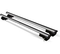 Barres de toit VDP en aluminium L compatibles avec Nissan Sunny Break à partir de 1991