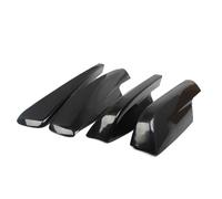 Barres De Toit Voiture pour Toyota pour Highlander 2001-2007 Noir Style Voiture Toit Couverture Barre Centrale Rail Fin Coque 6P Accessoires De Remplacement