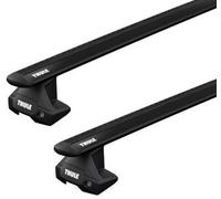 Barres de toit Volkswagen Polo 4 (12/01-06/09) Thule WingBar Evo Black Alu