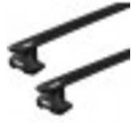 Barres de toit Volkswagen Polo 5 5 portes (06/09-05/17) Thule WingBar Evo Black Alu