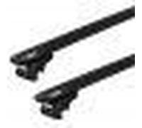 Barres De Toit Volkswagen Polo Cross (02/06-06/09) Thule Wingbar Evo Black Alu - Thule