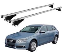 Barres de Toit XL Pour Audi A4 (B8/8K) Avant 2007-2015 Avec Antivol MENABO