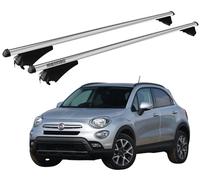 Barres de Toit XL pour Fiat 500 X De 2015- Avec Système Antivol MENABO Aluminium