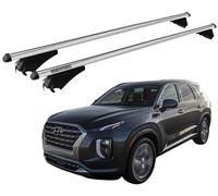 Barres de Toit XL Pour Hyundai Palissade De 2019- Avec Antivol MENABO Aluminium