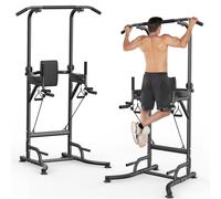 Barres De Traction Ajustable - Chaise Romaine - Power Tower Pliable Dip Station - Max 150kg