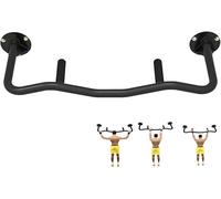 Barres de traction en acier for exercices d'intérieur avec 2 protège-mains en mousse et base renforcée(Style 1)