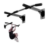 Barres de Traction Murale avec Poignées en Mousse, Barre de Traction Fitness Musculation, Fixation Mural Barre d'exercice, Pull Up Bar Workout Bracket Bar pour Maison Gym Exercices Entraînement