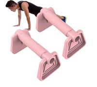 Barres de traction - PP 14,5 cm | Barres parallèles, support pour pompes | Équipement d'entraînement au sol pour hommes et femmes Gym à domicile Exercice Dips Fer à repasser thermique