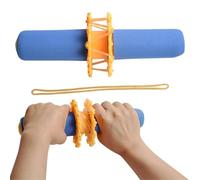 Barres D'exercice Pour Les Mains Twist,Barre D'entraînement De Coude À Force Réglable - Barres D'exercice À Main Torsadées Pour Renforcer Le Poignet Et L'-bras Avec Des Élastiques