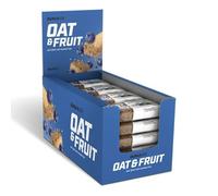 Barres énergétiques BioTech USA - Oat & Fruit - Blueberry Boite de 20