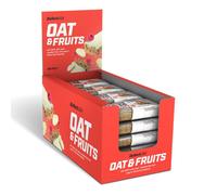 Barres énergétiques BioTech USA - Oat & Fruit - Pear and Raspberry Boite de 20