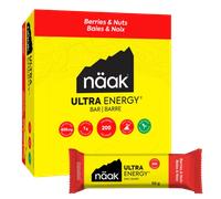 Barres et biscuits protéinés Näak Berries & Nuts Ultra Energy™ Bars (12 x 50g) - BOX 628250431162 taille box EU