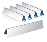 Barres Flavorizer 7636,38.9cm Flavorizer Barres en Acier Inoxydable pour Weber Spirit 300 Series E310 E320 E330 Barbecue à gaz avec Panneaux de Commande montés à l'avant