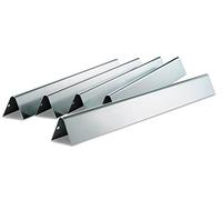 Lot de 5 barres Flavorizer en inox pour Weber Genesis série 300 jusqu'a 2010 (boutons sur le coté)