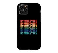 Barres inégales au Sol pour Gymnastique, Vintage, Cadeau de Gymnaste Coque pour iPhone 11 Pro