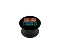Barres inégales au Sol pour Gymnastique, Vintage, Cadeau de Gymnaste PopSockets PopGrip Adhésif