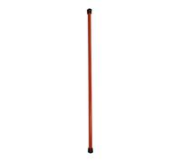 Barres lestées - SPORTIFRANCE - 3KG - Rouge - Tube en acier recouvert de polyéthylène