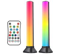 Barres lumineuses intelligentes à LED, changement de couleur rvb, lumières de jeu avec Modes de synchronisation de la musique, 256 Modes dynamiques pour jeux, films, PC,TV