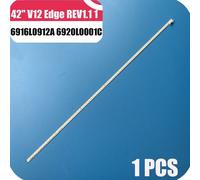 Barres lumineuses pour téléviseurs, pour LG 42LM580T, bandes de rétro-éclairage LED Matrix, bandes d'objectif 42 ""V12 Edge REV1.0 REV1.1 ""Nipseyteko®