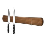 Barres Magnétiques pour Outils Porte-couteau magnétique en bois, support de rangement mural for outils cuisine