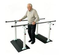 Barres parallèles de physiothérapie, Double Barre Gymnastique à Largeur Réglable et hauteur, pour la rééducation et les troubles de l'équilibre à la marche