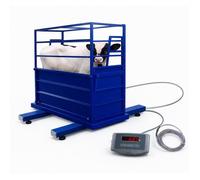 Barres Peseuses pour Animaux 1500 kg - 1200 mm - Indicateur Inclus - Précision 0 5 kg