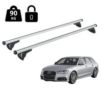 Barres Portatives De Toit Pour Audi A6 Avant (4G) 2011-2018 Avec Barres Antivol