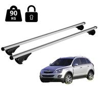 Barres Portatives Porte-Bagages Pour OPEL ANTARA 2006-2017 Avec Rampe Antivol