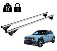 Barres Portatout Porte-Pak pour Renault 4 E-TECH 2025 avec Rampe Antivol