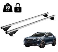 Barres Portatout Porte-Ski Pour CUPRA FORMENTOR 2024 Avec Rampe Antivol