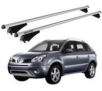 Barres Portatout Pour Renault Koleos 2008-2016 Avec Antivol Menabo Aluminium