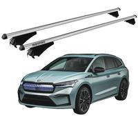 Barres Portatout Pour Skoda Enyaq 2020 Avec Antivol Menabo Aluminium Railing